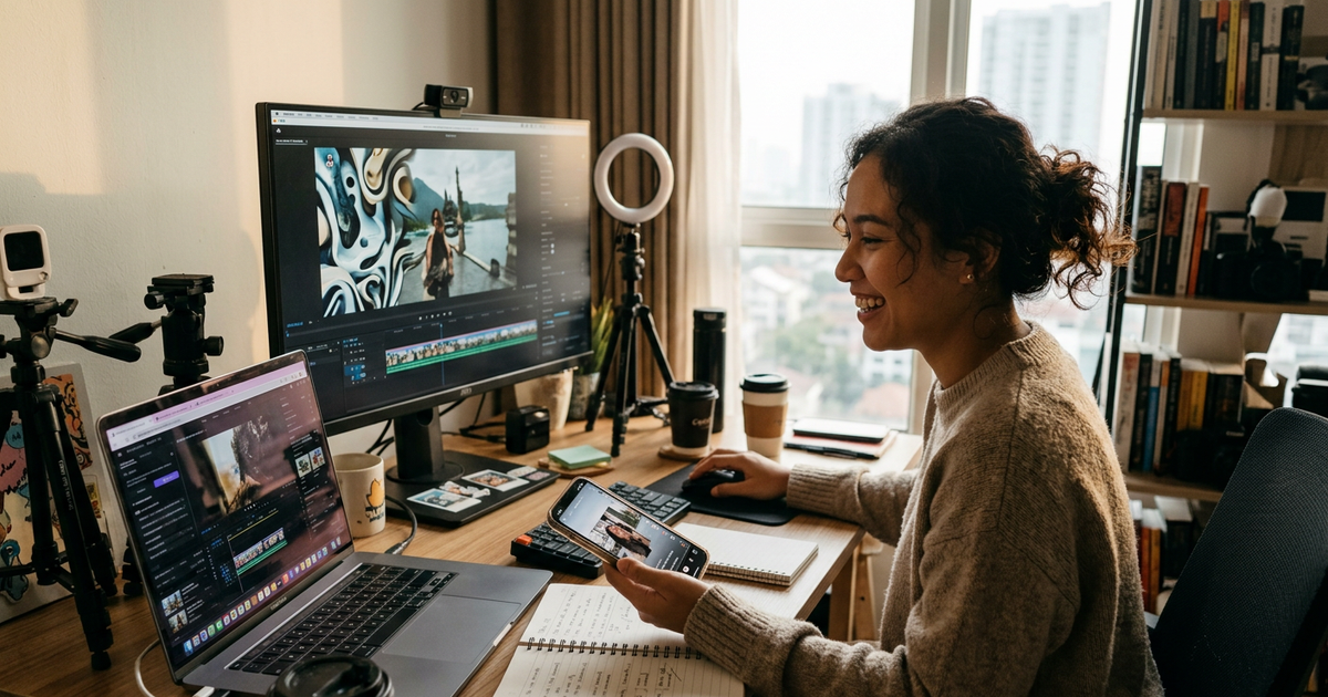 Ilustrasi artikel: Viral Video AI Kreatif Buatan Akun yang Hebohkan Netizen