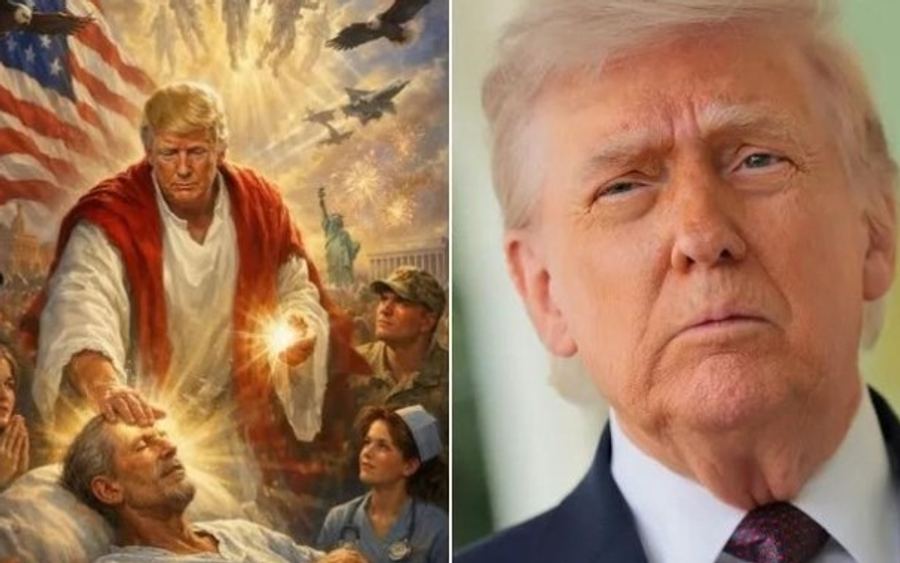 Ramai Dihujat, Trump Hapus Gambar AI Dirinya Mirip Yesus