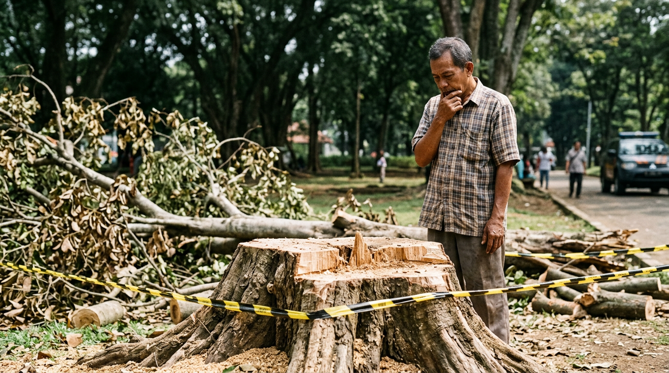 Pohon Tua Ditebang Tanpa Izin: Aturan & Dampaknya