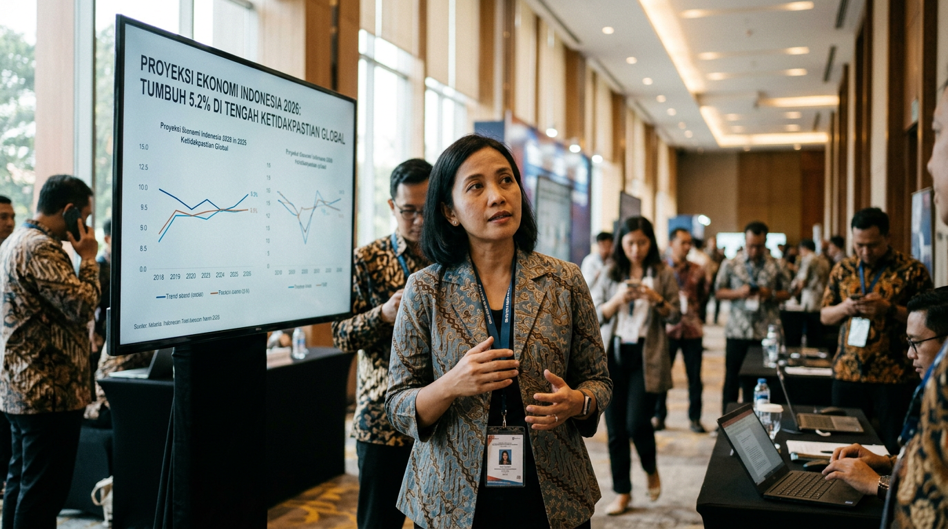 Proyeksi Ekonomi Indonesia 2026: Capai 5,2% di Tengah Ketidakpastian Global