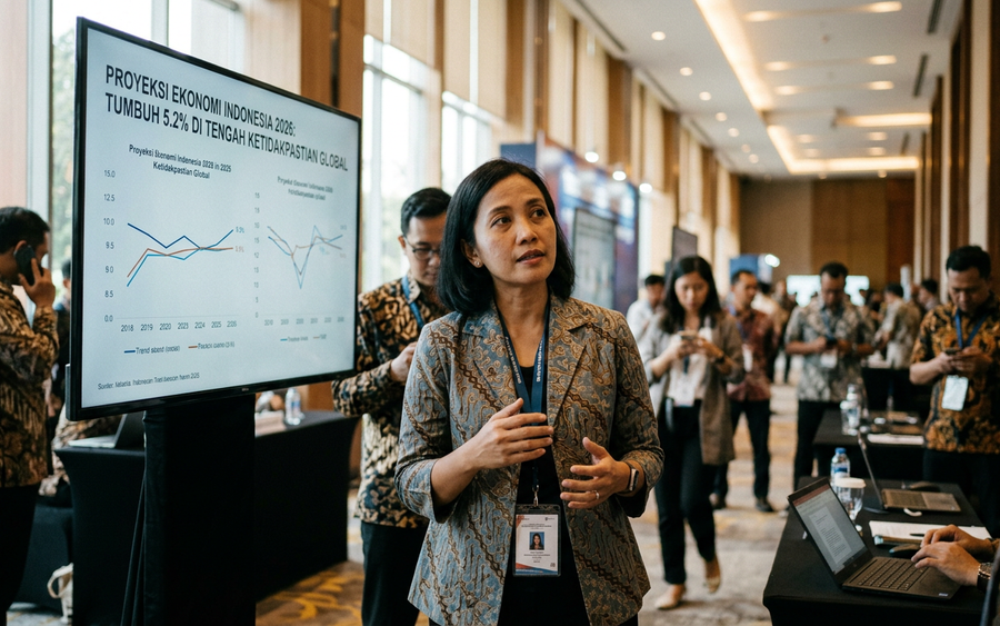 Proyeksi Ekonomi Indonesia 2026: Capai 5,2% di Tengah Ketidakpastian Global