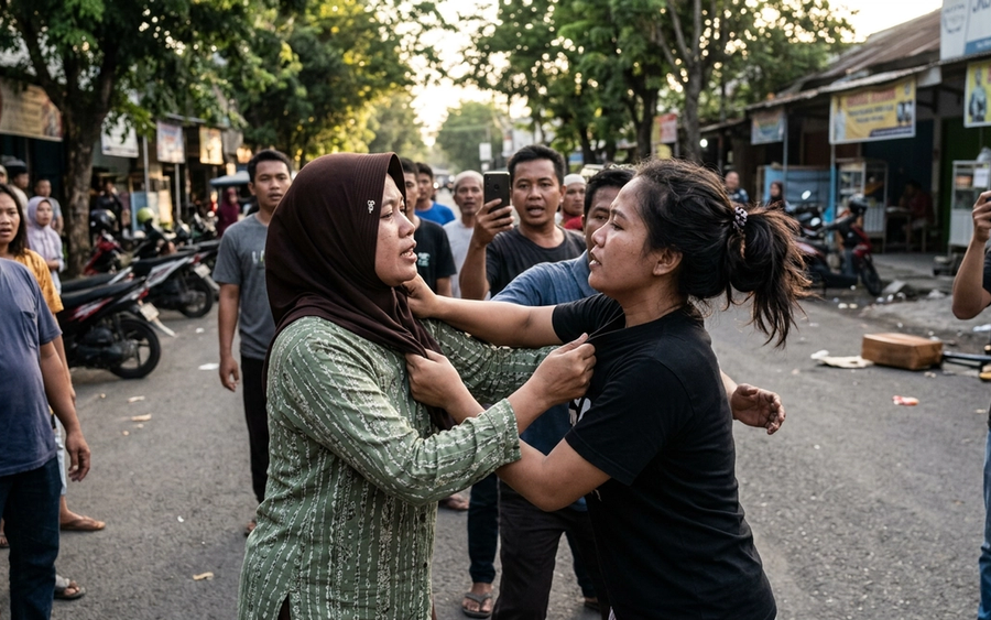 Dua Wanita Duel di Jalan Jadi Berita Viral Hari Ini