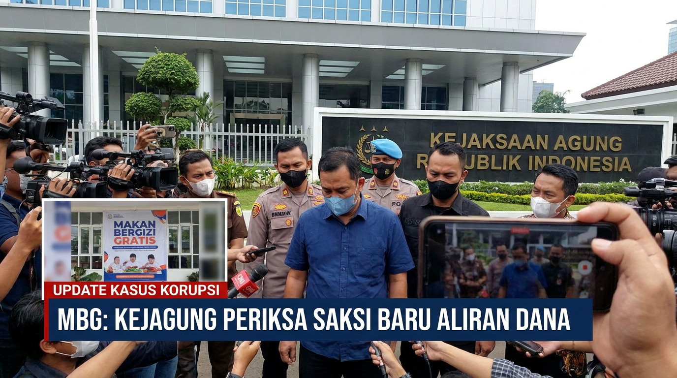 Kasus Korupsi MBG: Kejagung Periksa Saksi Baru