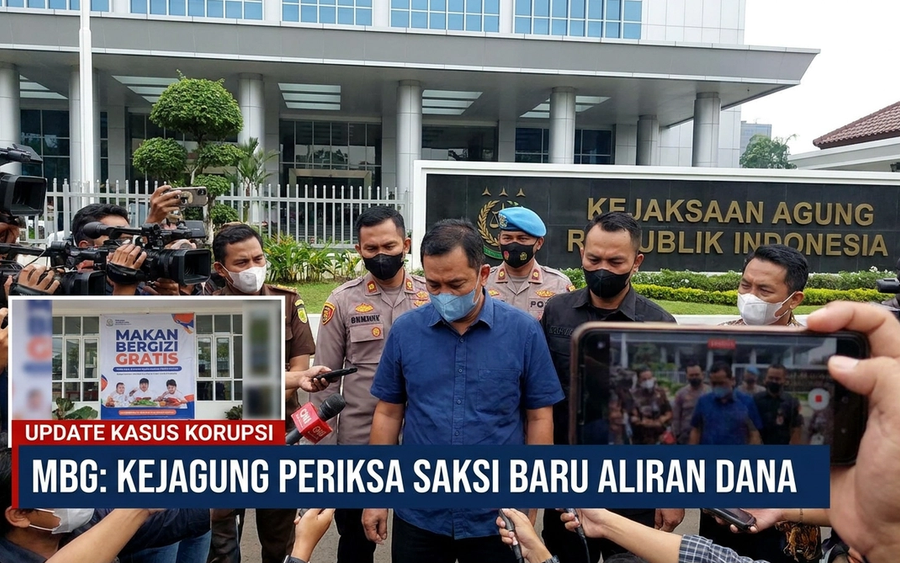 Kasus Korupsi MBG: Kejagung Periksa Saksi Baru