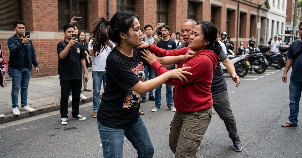 Ilustrasi artikel: Viral Duel Gladiator Wanita: Hebohkan Netizen di Tengah Jalan