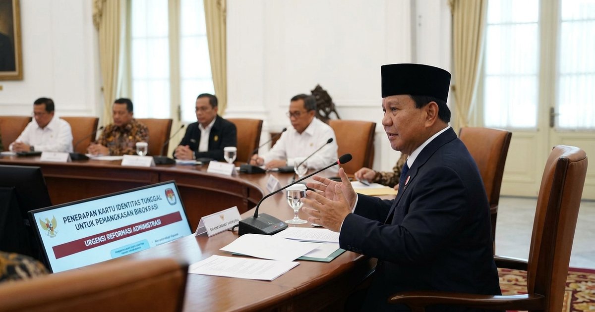 Ilustrasi artikel: Viral Hari Ini: Prabowo Tekankan Kartu Ident