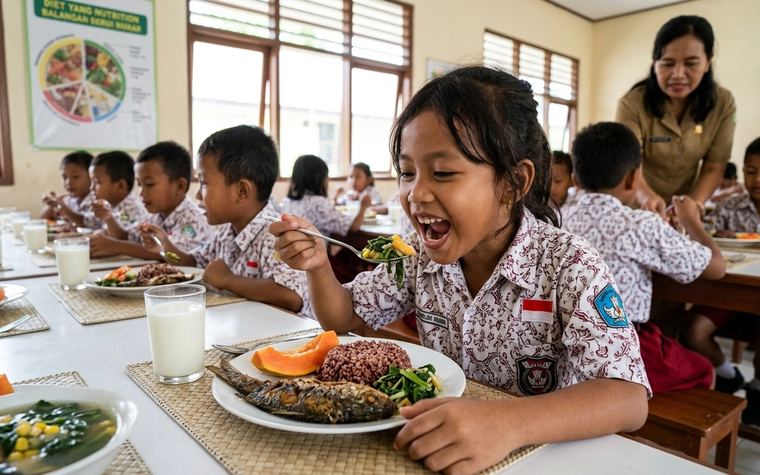 Mengenal MBG Makan Bergizi Gratis dan Manfaatnya