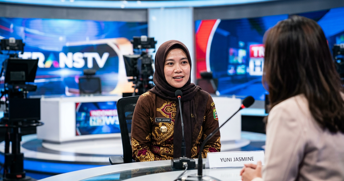 Ilustrasi artikel: Saat PNS Viral Yuni Jasmine Tampil Tanpa Filter di TV