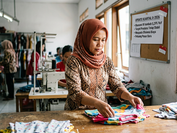 Ekonomi Indonesia Tumbuh 5,29% di Kuartal II-2026