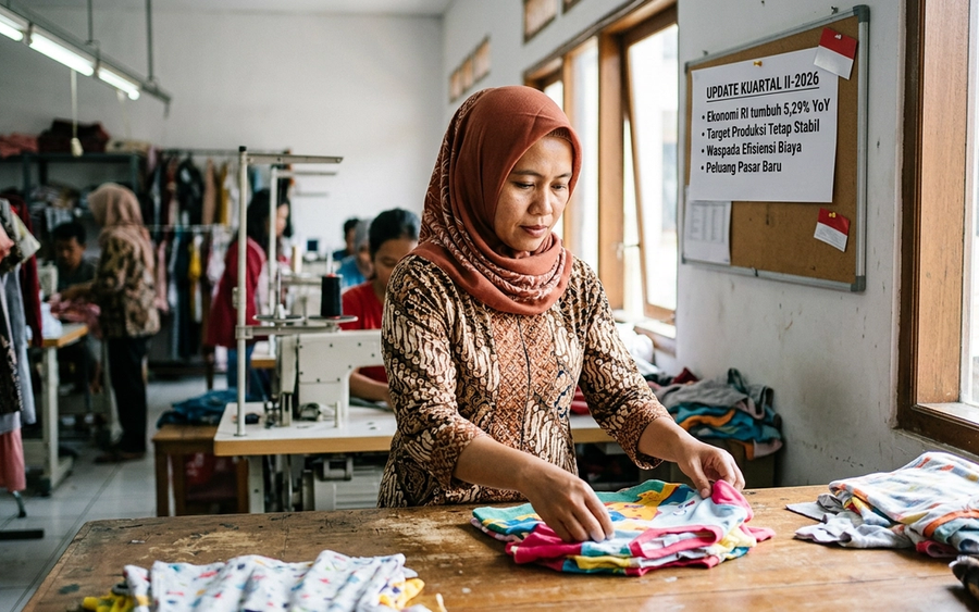 Ekonomi Indonesia Tumbuh 5,29% di Kuartal II-2026