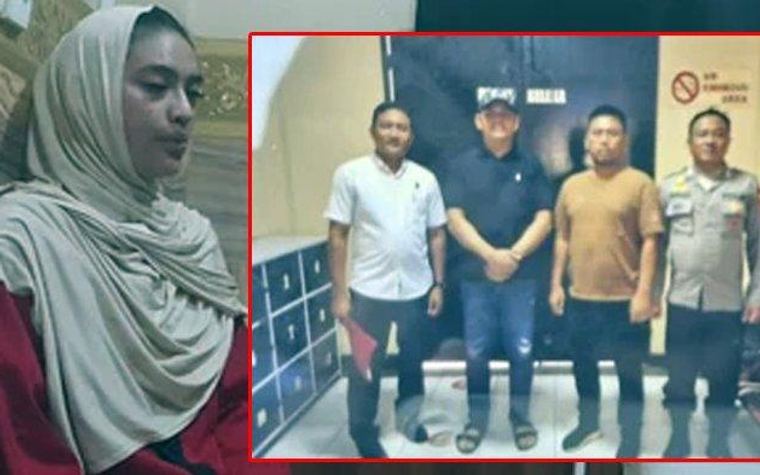 misri puspita sari kerasukan saat diperiksa polisi
