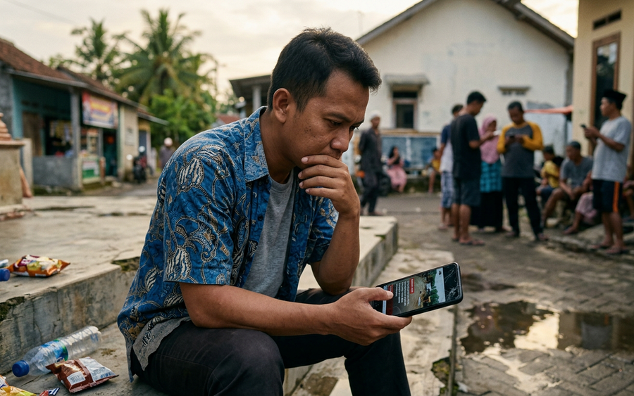 Viral Video Bocah SD Menangis Dikerubungi TikToker saat Pulang Sekolah Hebohkan Medsos