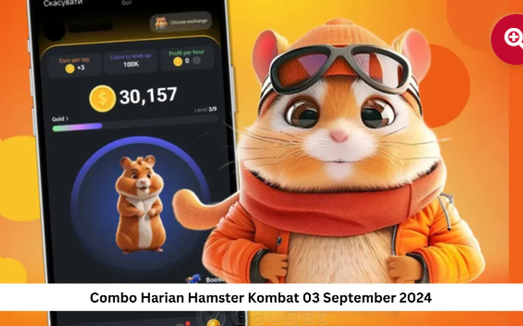 Dapatkan 5 Juta Koin Gratis!!,Sandi Harian Hamster Kombat 3 September 2024
