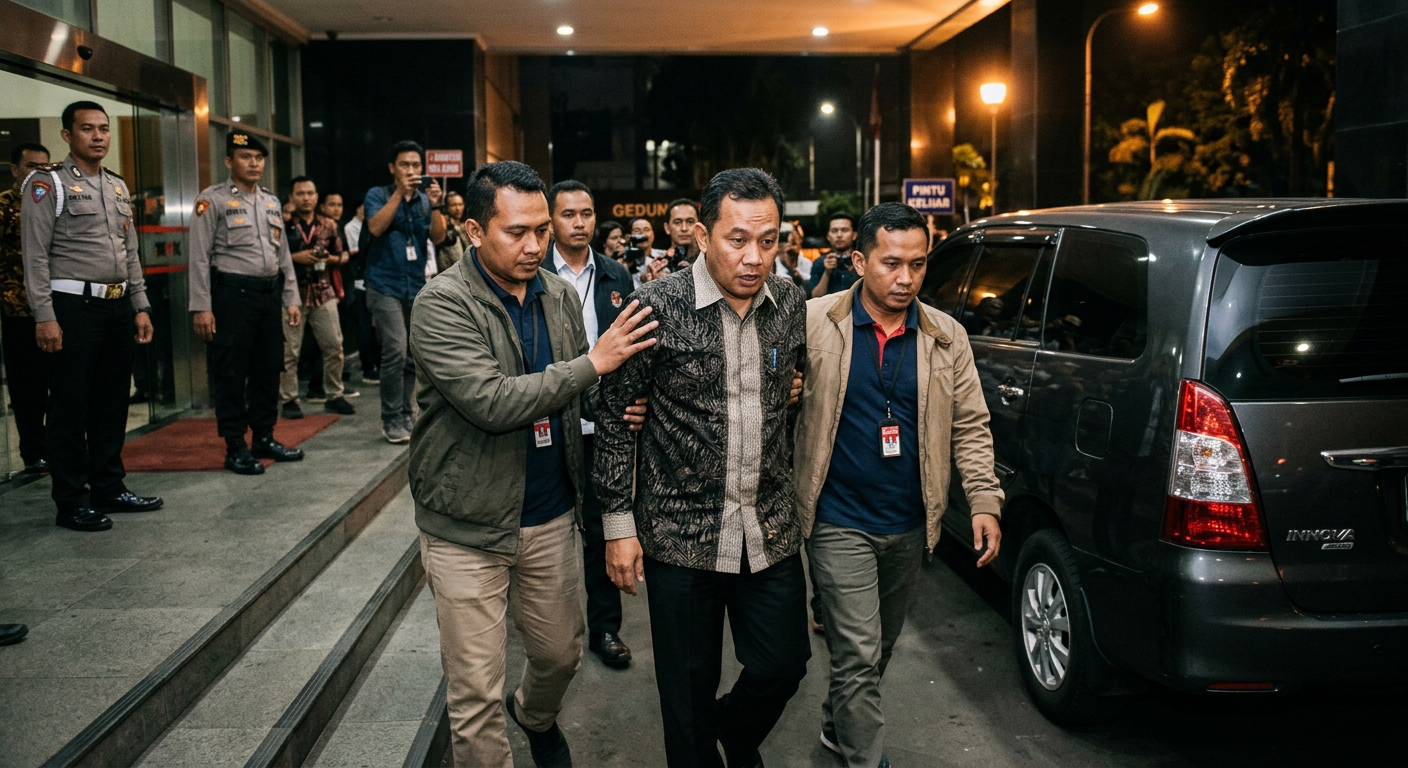 Bupati Pemalang Anom Widiyantoro Ditangkap KPK