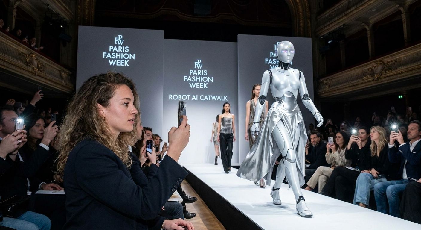 Robot AI Catwalk: Kronologi Viral di Paris Fashion Week