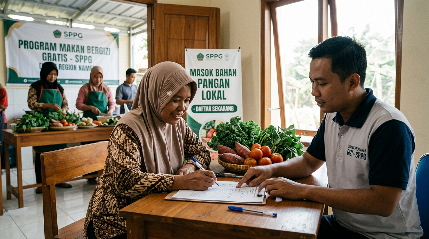 Cara Daftar Jadi Pemasok Bahan Pangan Lokal ke SPPG