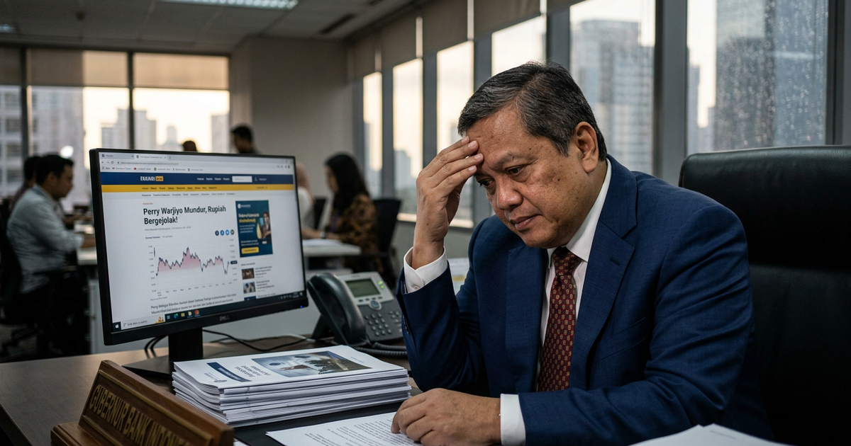 Ilustrasi artikel: Perry Mundur dari dan Dolar: Dampak bagi Ekonomi Kita