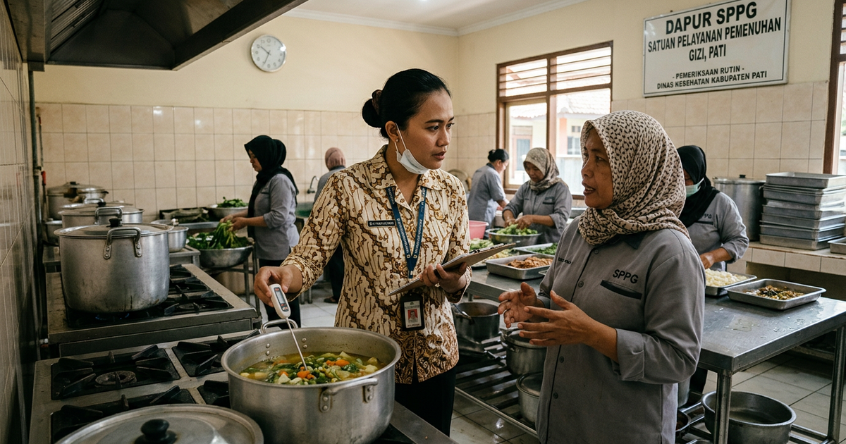 Ilustrasi artikel: Daftar 172 Dapur SPPG di Pati yang Akan Diperiksa Pekan Depan