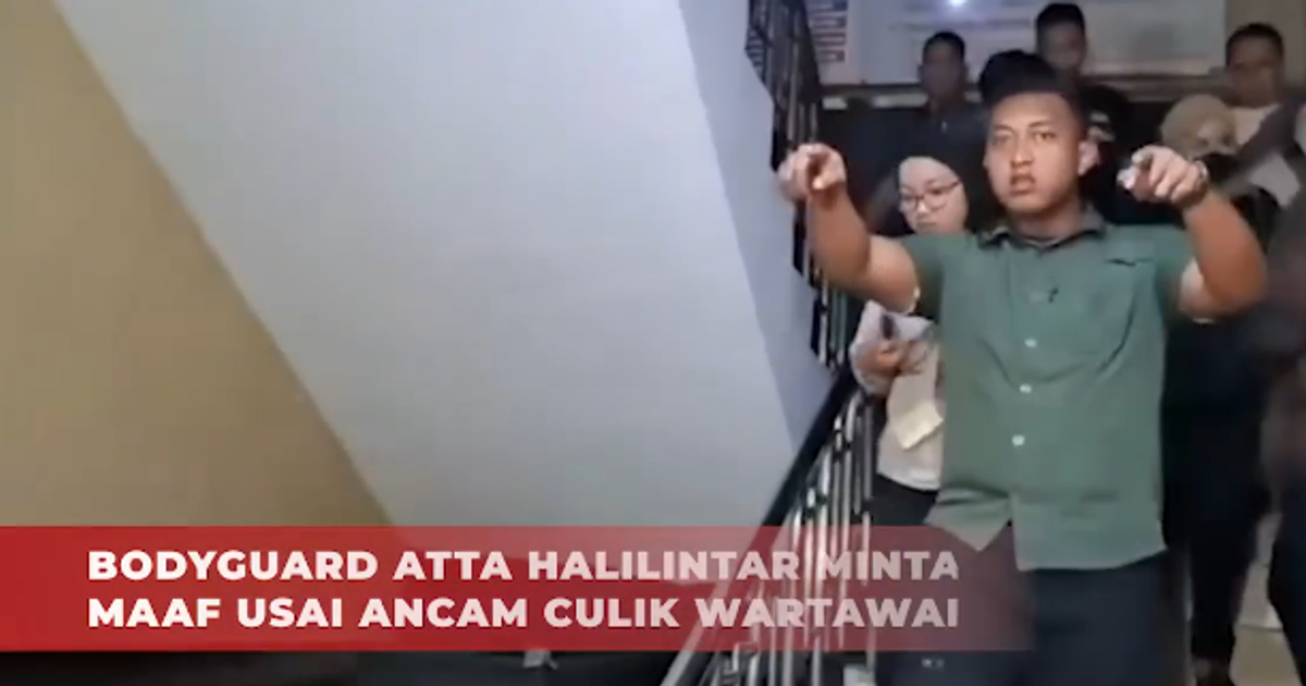 Ilustrasi artikel: Bodyguard Atta Halilintar Minta Maaf Setelah Teriak Ancam Culik Wartawan,