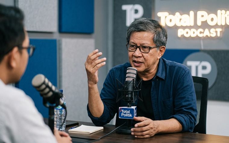 Rocky Gerung dalam Podcast Terbaru Total Politik
