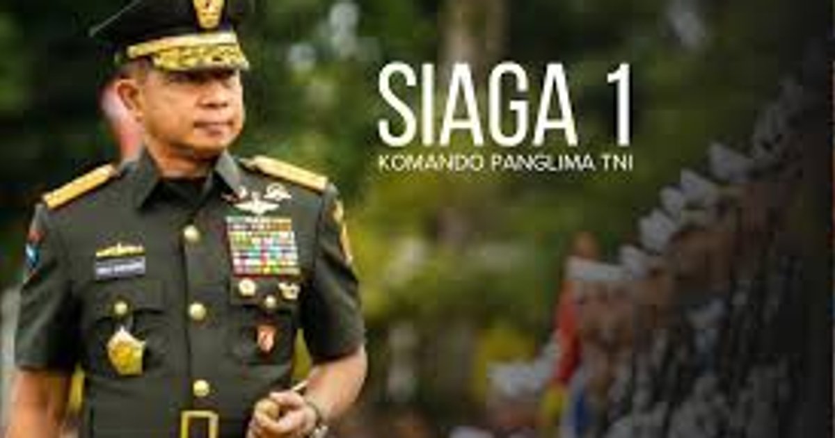 Ilustrasi artikel: Panglima TNI Perintahkan Siaga 1, Antisipasi Konflik Timur Tengah