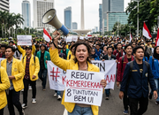 Viral Video Demo Mahasiswa Rebut Kemerdekaan yang Heboh