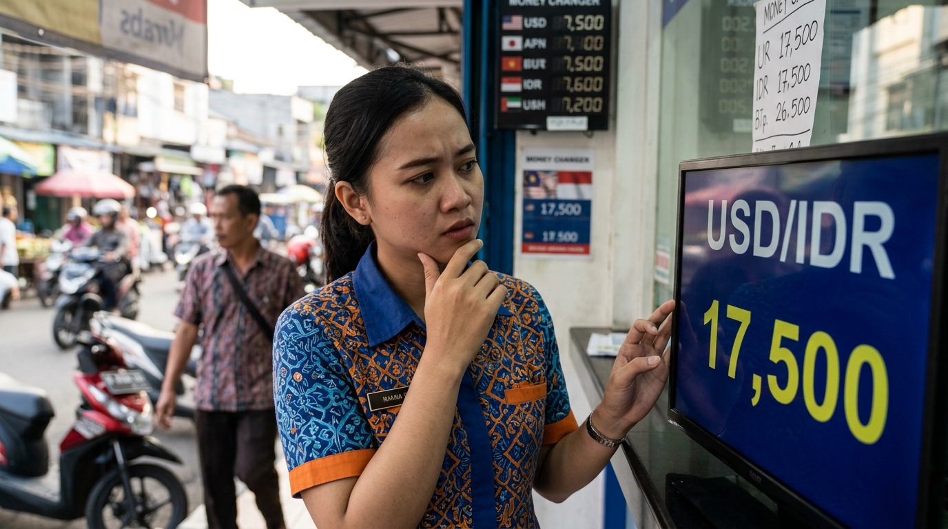 Rupiah Sentuh Rp17.500, Benarkah Target Pertumbuhan Ekonomi 6% Terlalu Optimistis?