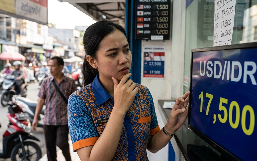Rupiah Sentuh Rp17.500, Benarkah Target Pertumbuhan Ekonomi 6% Terlalu Optimistis?