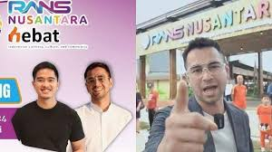 Raffi Ahmad dan Kaesang Pangarep Disentil usai Rans Nusantara Hebat Bakal Tutup 28 Februari