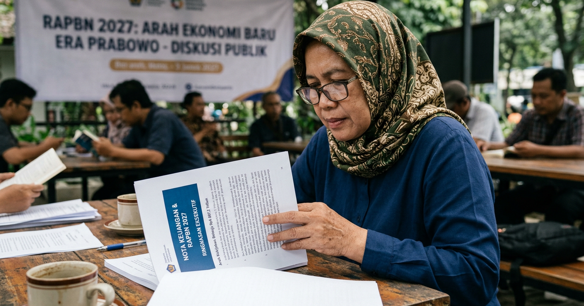 Ilustrasi artikel: Analisis RAPBN 2027: Arah Ekonomi Baru Era Prabowo