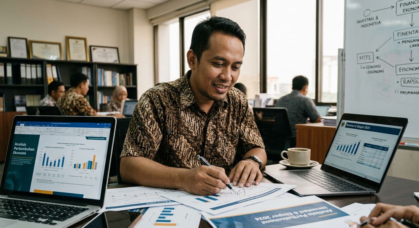Analisis Penyebab Pertumbuhan Ekonomi Indonesia