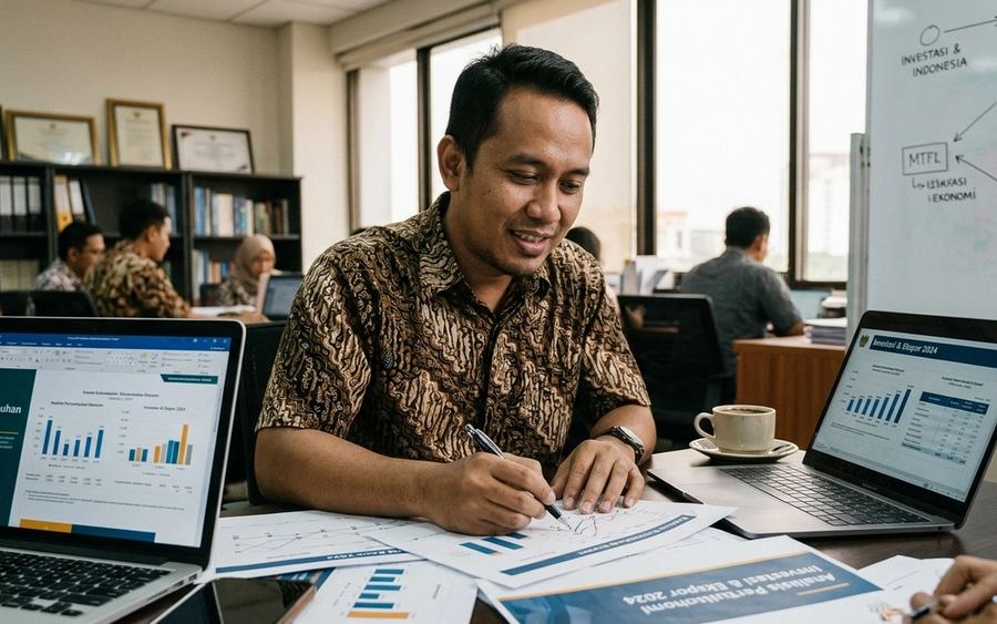 Analisis Penyebab Pertumbuhan Ekonomi Indonesia