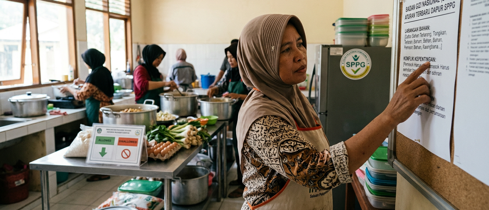 Aturan Terbaru BGN: Larangan Ketat di Dapur SPPG