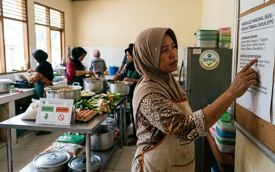 Aturan Terbaru BGN: Larangan Ketat di Dapur SPPG