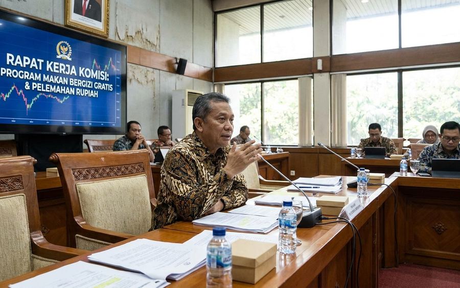 Program Makan Bergizi Gratis Disorot DPR, Rupiah di Rp18.100