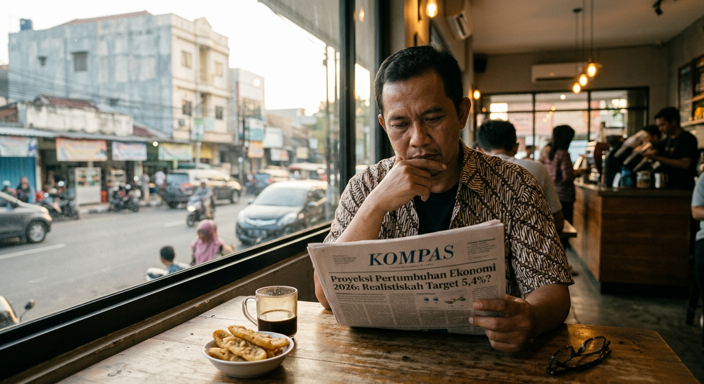 Proyeksi Pertumbuhan Ekonomi Indonesia 2026: Realistiskah Target 5,4%?