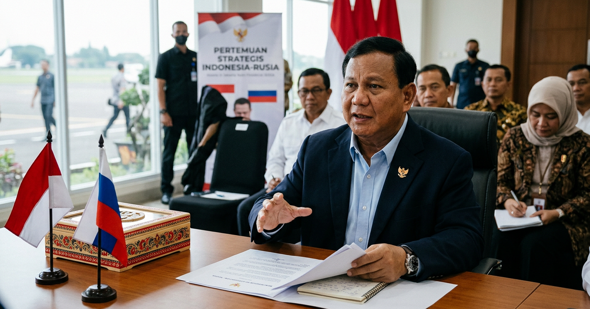 Ilustrasi artikel: Prabowo Bawa Oleh-Oleh Kerja Sama dari Rusia Jadi Sorotan