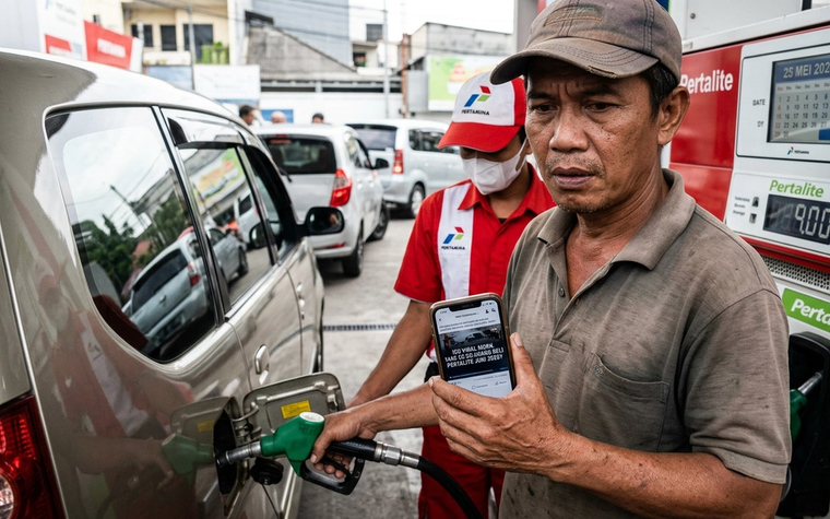 Fakta Isu Viral Mobil 1400 CC Dilarang Beli Pertalite