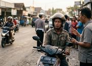 Kronologi Viral Pria Bersenjata Taj di Indonesia