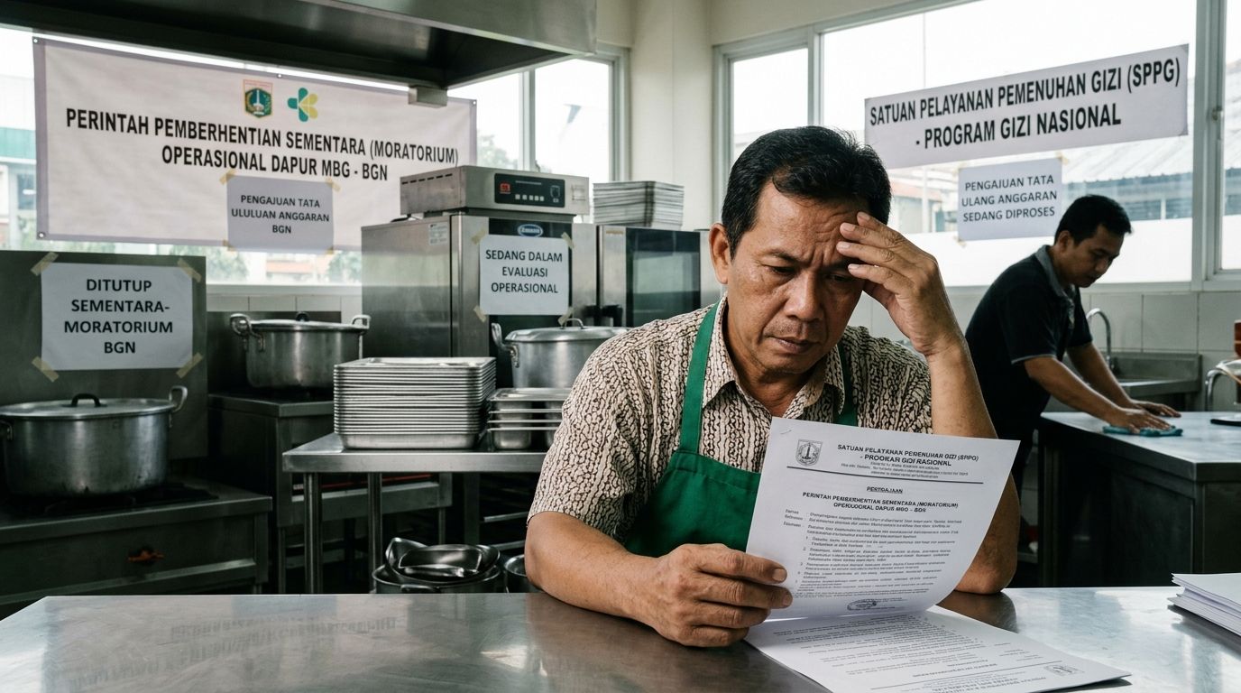 Moratorium Dapur MBG: BGN Minta Mitra SPPG Beri Waktu Tata Ulang Anggaran