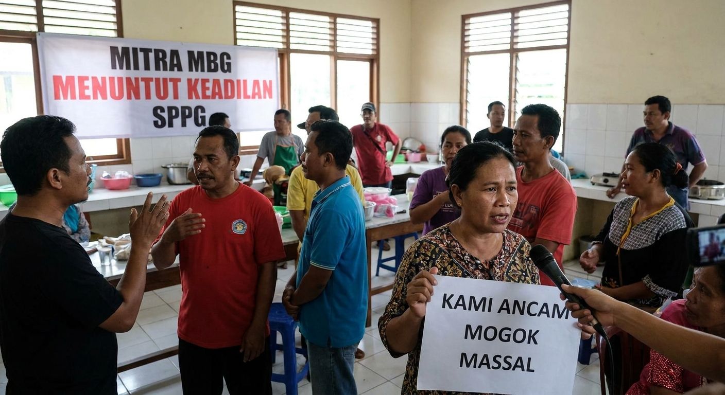 Mitra MBG Ancam Mogok Massal: Krisis Insentif SPPG