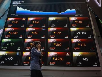IHSG Anjlok 1,70 Persen ke 5.839, Rupiah Sentuh Rekor Terlemah