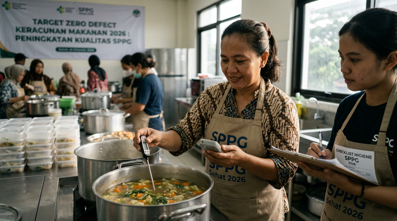 Peningkatan Kualitas SPPG untuk Mencegah Kasus Keracunan Makanan 2026