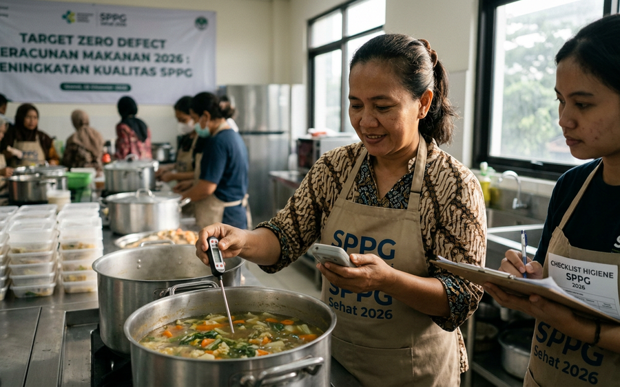Peningkatan Kualitas SPPG untuk Mencegah Kasus Keracunan Makanan 2026