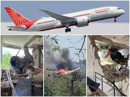 Ilustrasi artikel: pesawat air india jatuh, angkut 242 penumpang