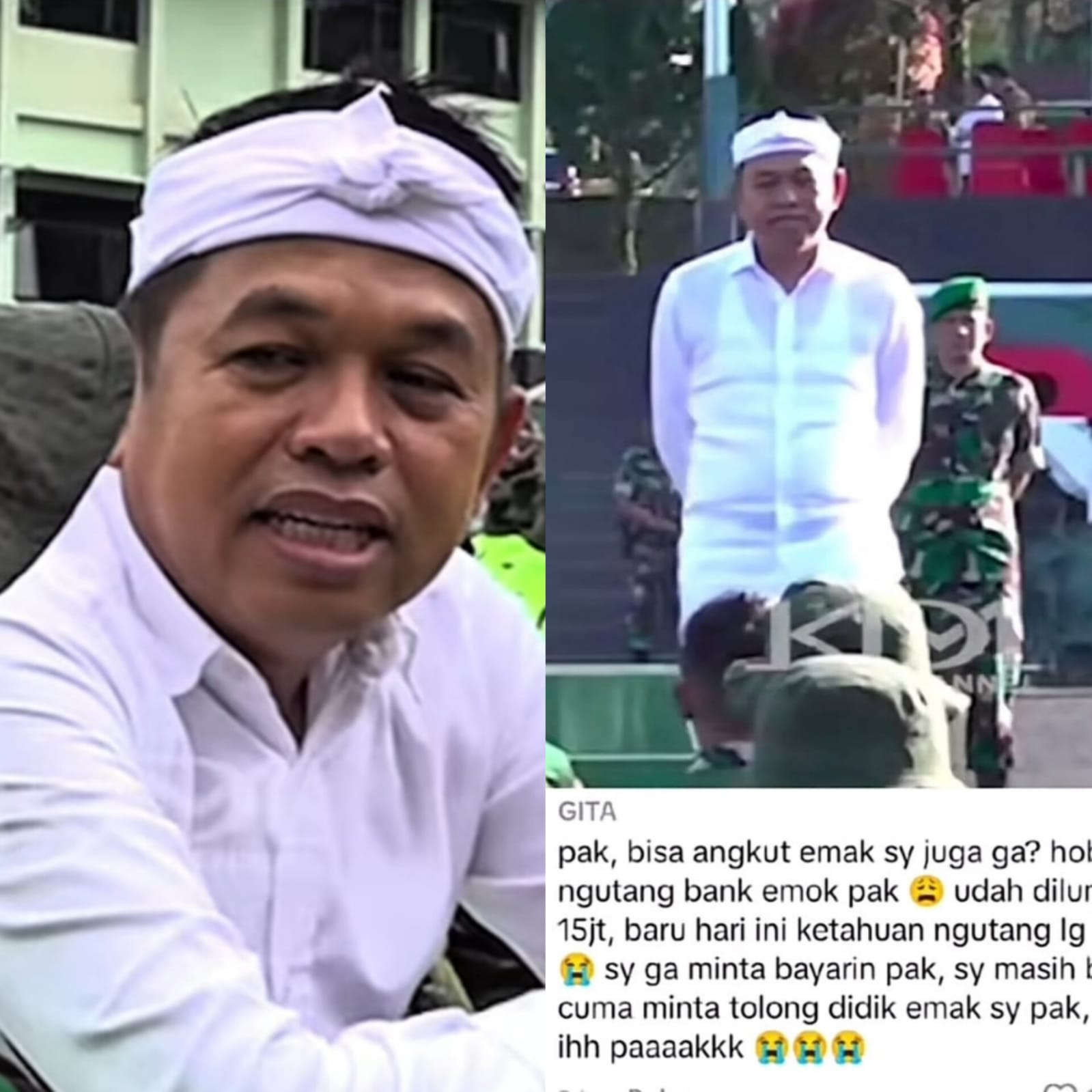 Viral Wanita Curhat ke Dedi Mulyadi soal Ibunya Suka Berutang, Minta Dikirim ke Barak Militer