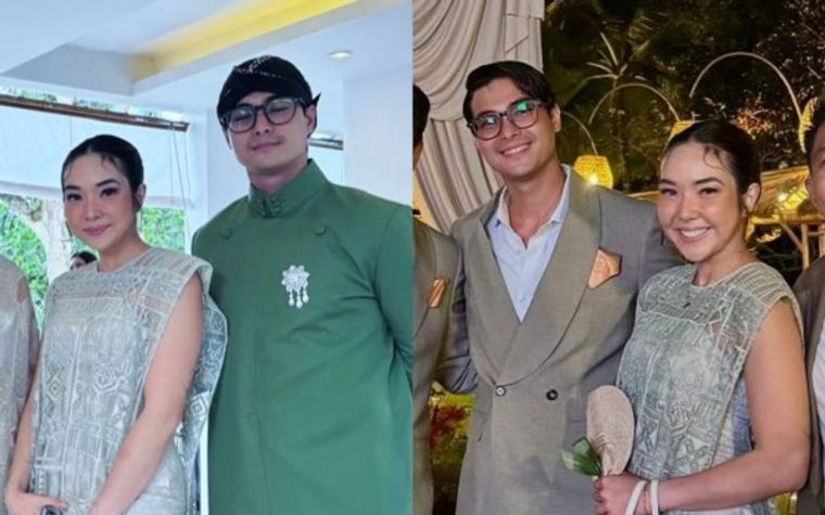 cinta brian dan gisel go public di nikahan luna maya dan maxime