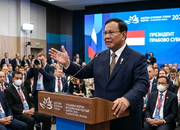 Presiden Prabowo Tegaskan Komitmen Politik Luar Negeri di Forum Rusia 2026