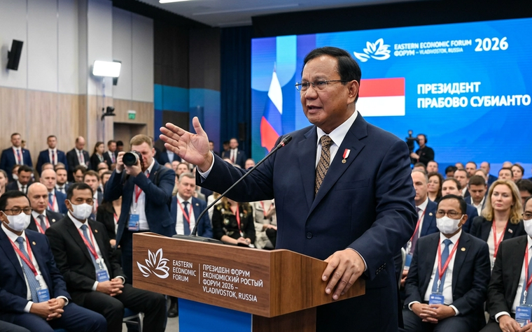 Presiden Prabowo Tegaskan Komitmen Politik Luar Negeri di Forum Rusia 2026
