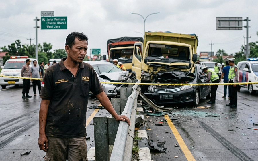 Kronologi Lengkap Tabrak Maut di Jalur Pantura